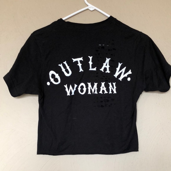 Tops - DRIVE CLOTHING 🔥 Outlaw Woman crop